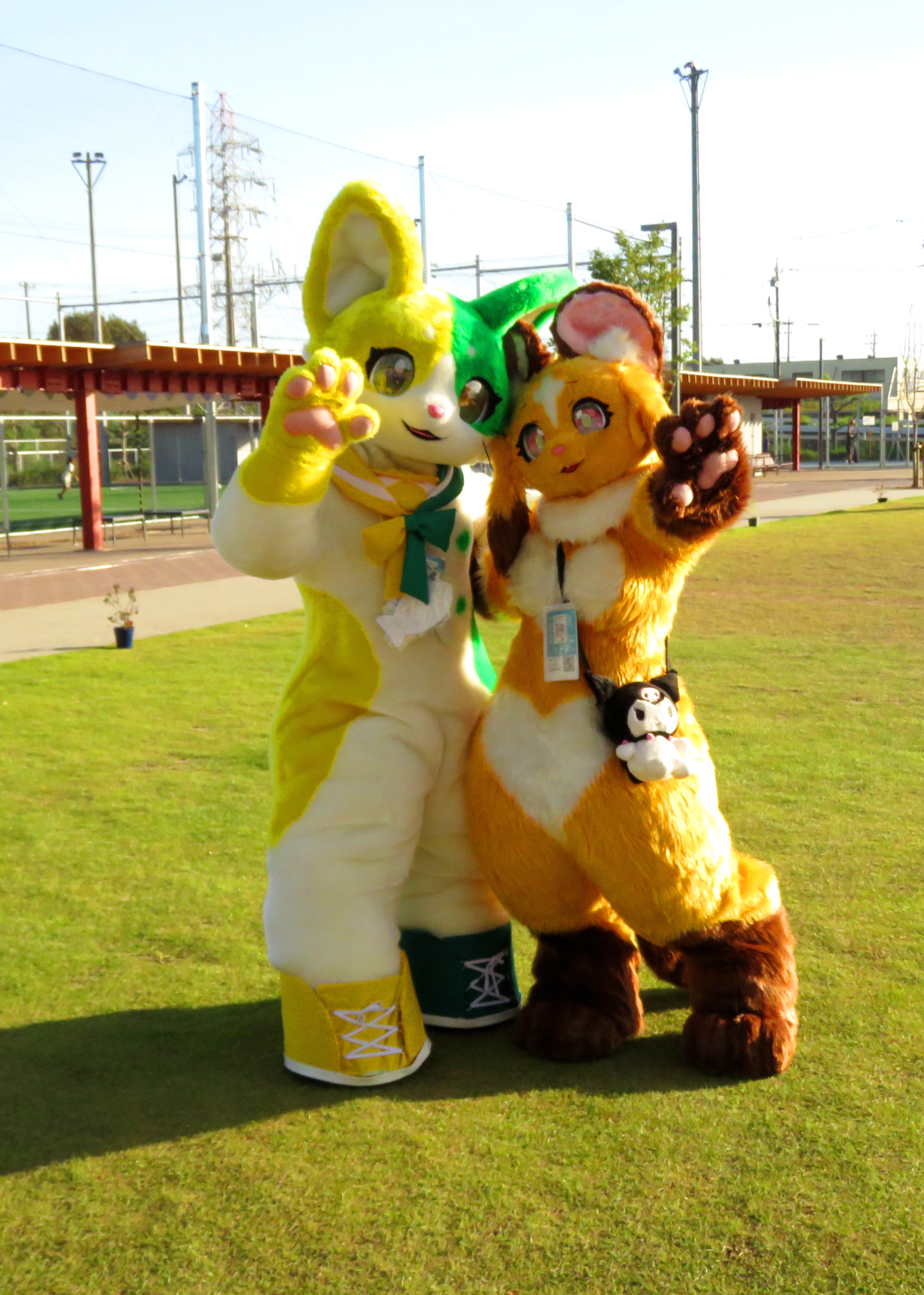 着ぐるみ　ケモノ 囚われの身 #kemono #kemonosuit #kemonofursuit #kemonoline