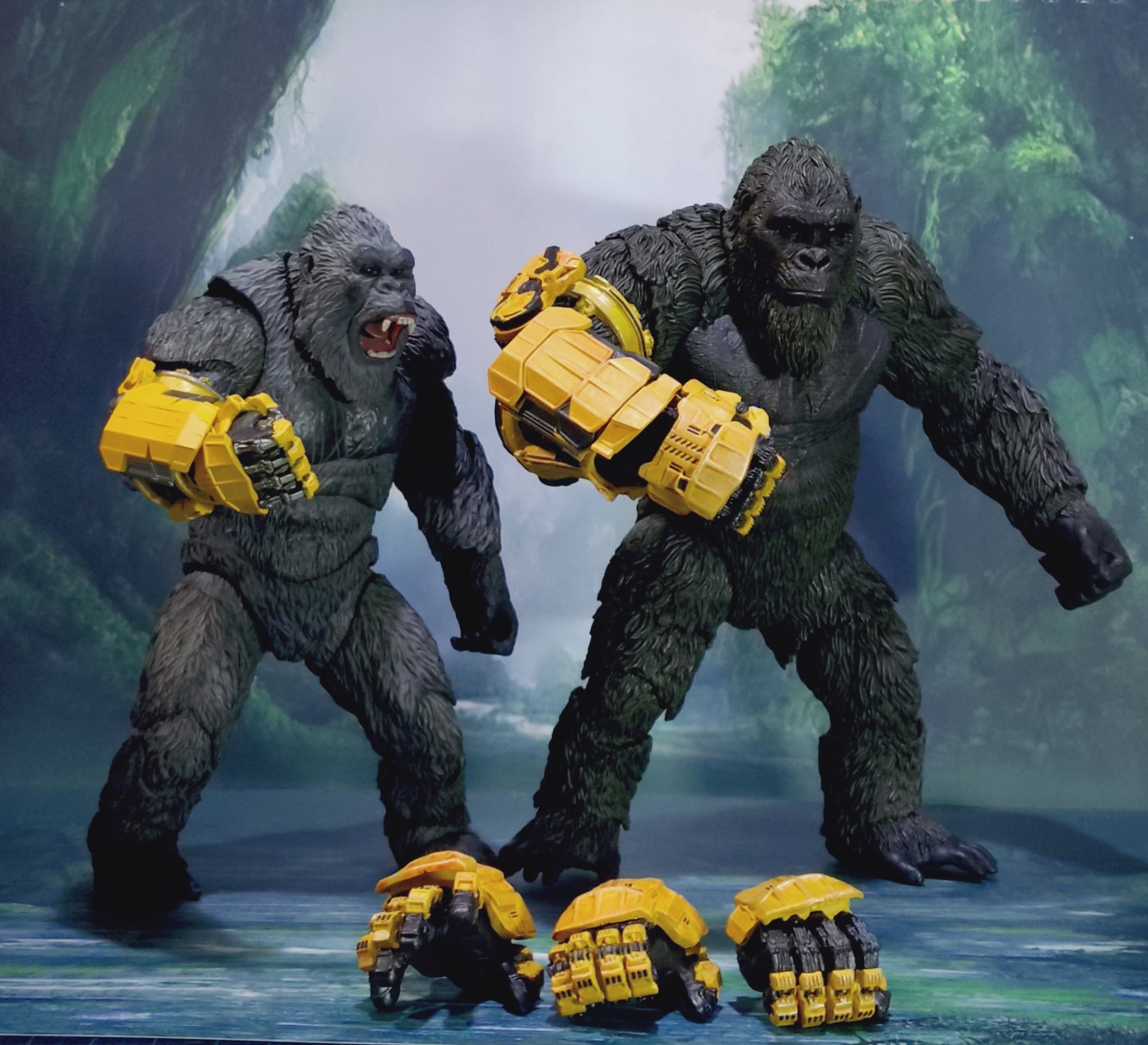 HIYA TOYS ハイヤトイズ コング ビーストグローブVer. HIYA Exquisite Basic Series None Scale 6 Inch Godzilla x