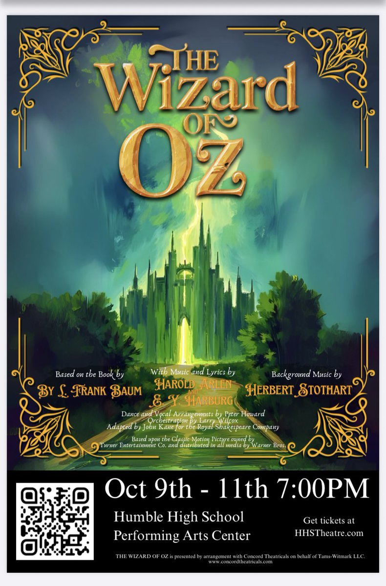 The Wizard of Oz rehearsal - Munchkins were singing, dancing, making props and memories. We are thrilled to be collaborating with <a href="/HumbleISD_SMS/">Ross Sterling MS</a> teachers Mr. Caldwell &amp; Ms. Prince and our very own <a href="/wildcatdets_hhs/">HHSWildcatdets</a> Ms. Collins. 🎭🧡 <a href="/HumbleISD_HHS/">Humble High School</a> #WeAreHumble