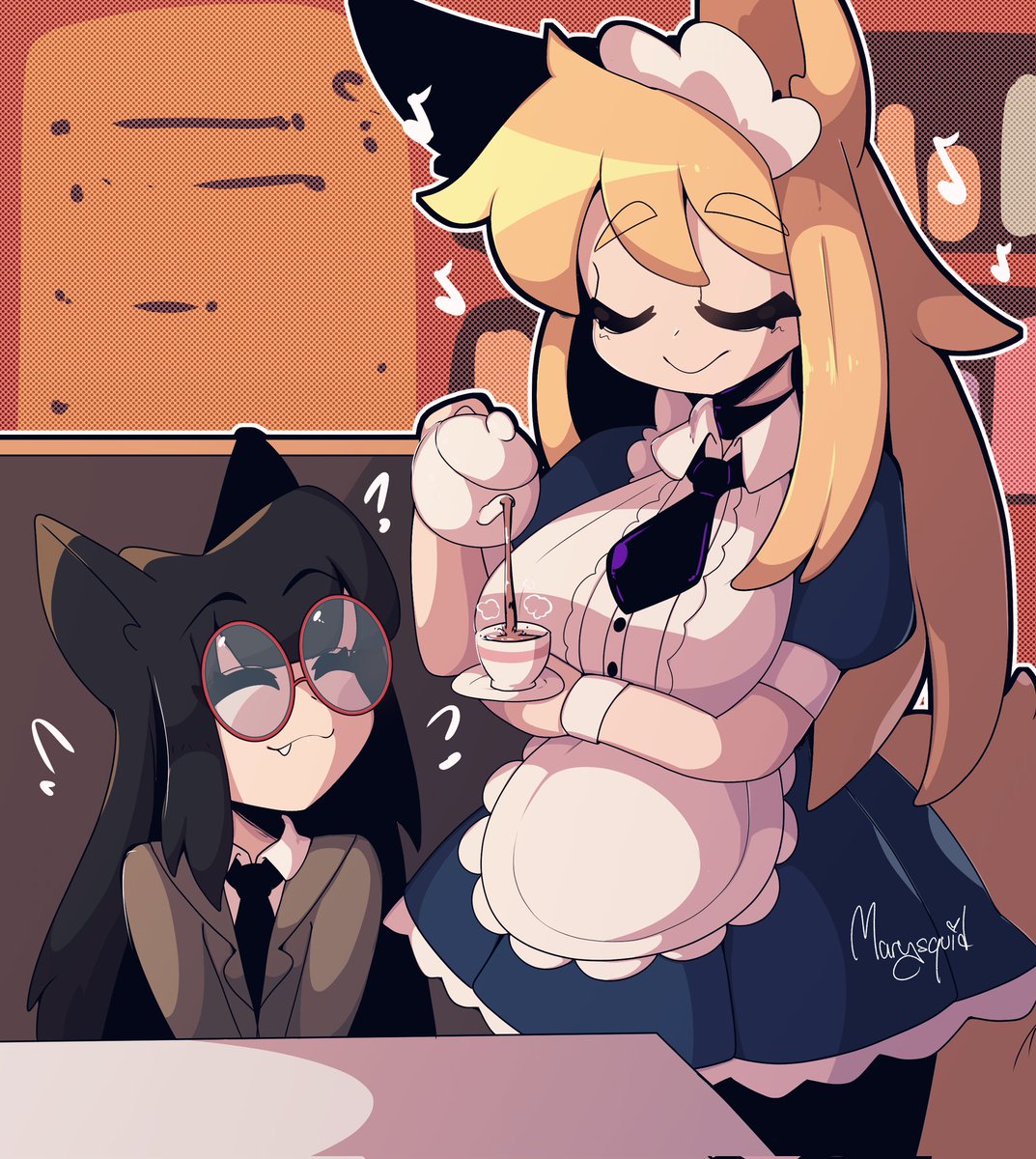 A com for a client on. 🦋 but I also wanted to share here because I'm really proud of it :>