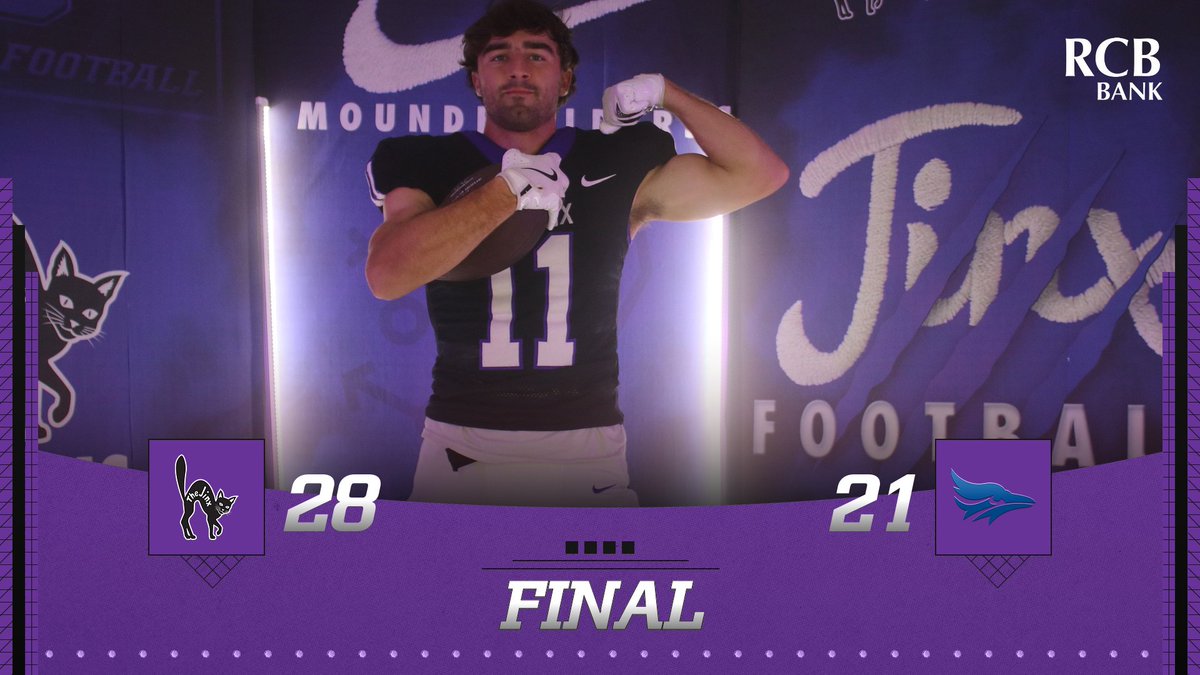 Builders Win 28-21!!! 💜🐈‍⬛

The Builders are back in action next Saturday at home against the Evangel Valor!