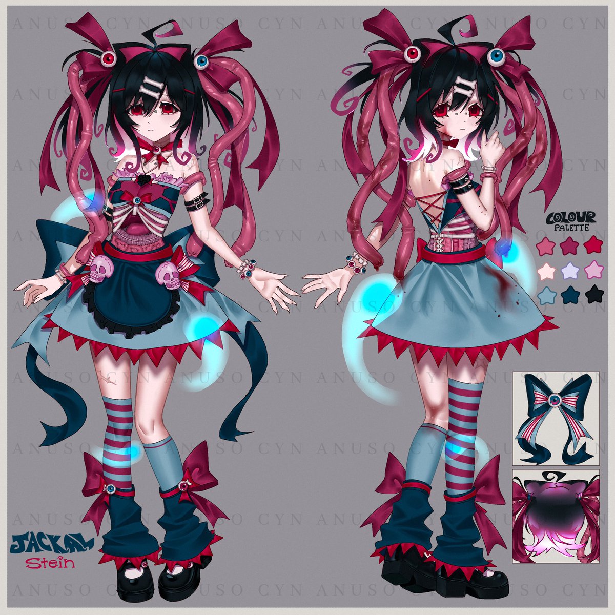 AnusoCyn's tweet image. Jackal Stein

Starting bid 50$CAD
Commercial fee 20$CAD

Bid in replies 

Bid ends September 19th
(‼️IMPORTANT details in replies‼️)
#adopt #OCadopt #ocart #digitalart #artbid #OC