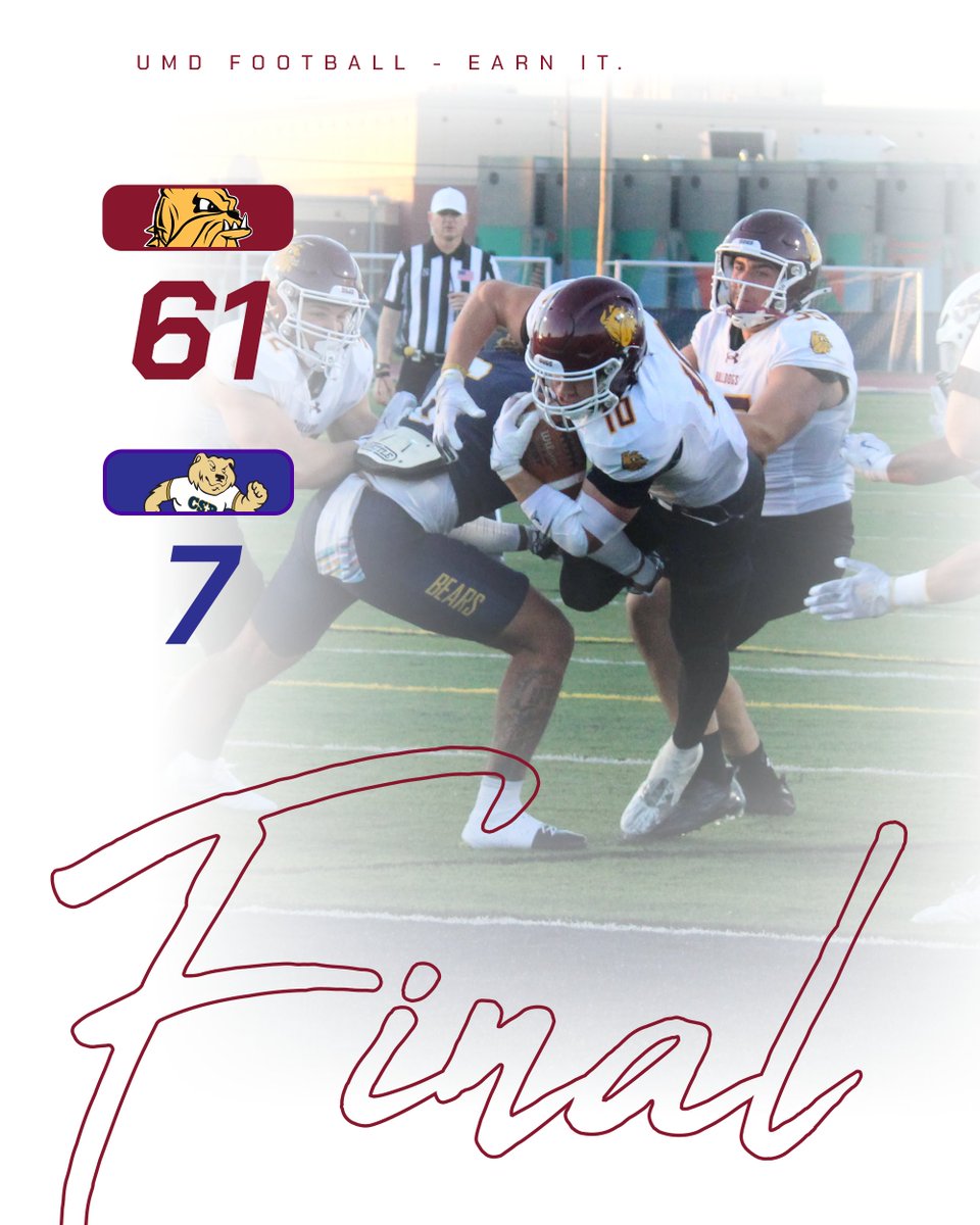 First Bulldog NSIC win of the 2025 season!