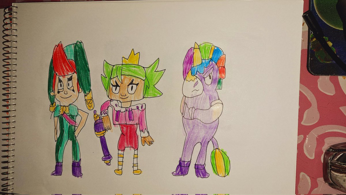 FlaiteLanza's tweet photo. Que Opinan de mis nuevos dibujos de Brawl stars https://t.co/7MIOSCacfS