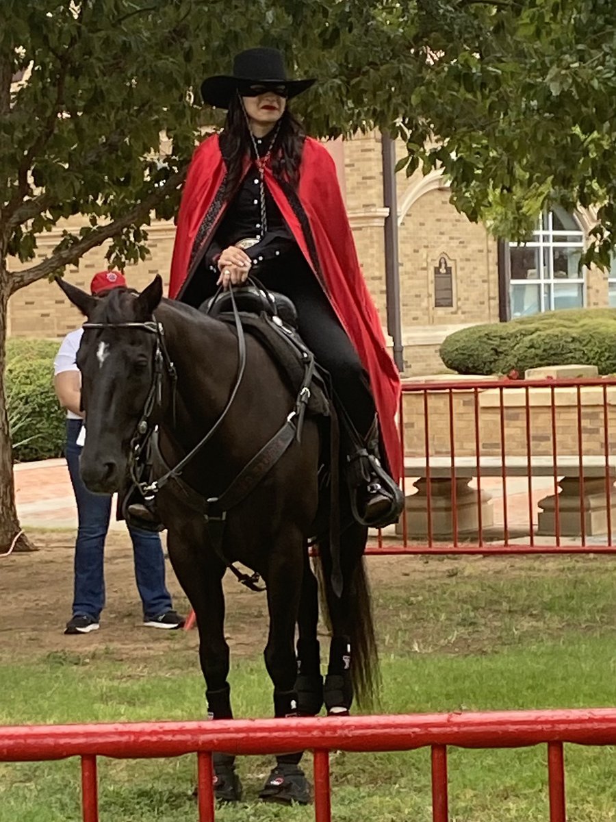 Masked rider looking classy!
