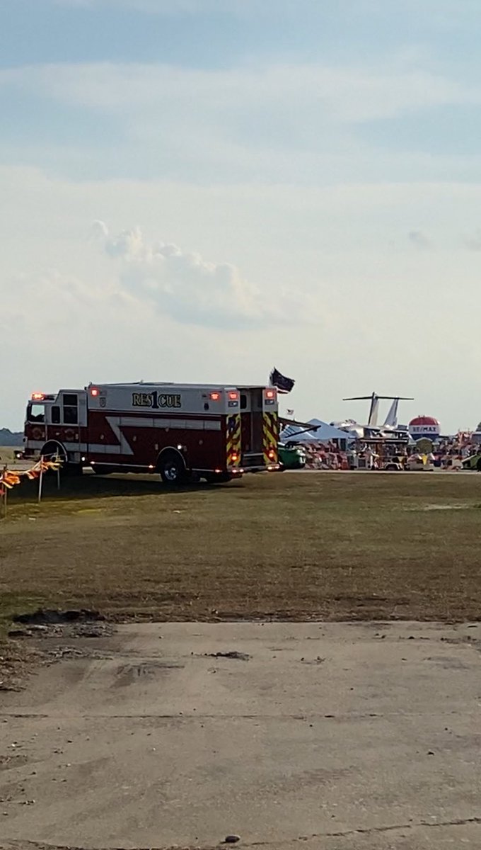 AlexDepartment's tweet photo. Here is some photos of our fire department working at the Sky High Aerospace Expo at Laurinburg Maxton Airport… https://t.co/Z04mSigP8T