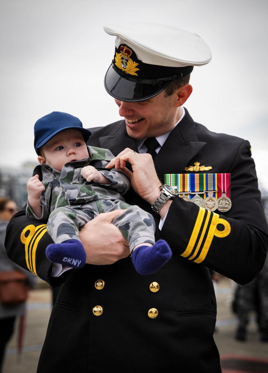 DefenceAust's tweet image. Wishing a Happy #FathersDay to all fathers currently deployed or spending time with their families! ❤️ We appreciate you all, and everything you do. #YourADF
 
#AusNavy #AusArmy #AusAirForce