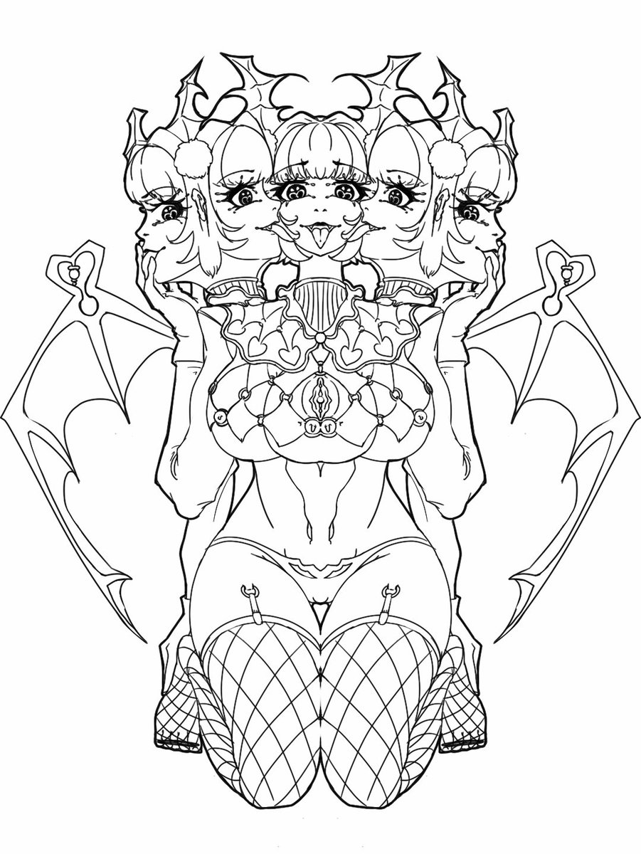 [R-18G] 月兔增殖记录23 | 詩訬兔&amp;月兔 #pixiv pixiv.net/artworks/13478…