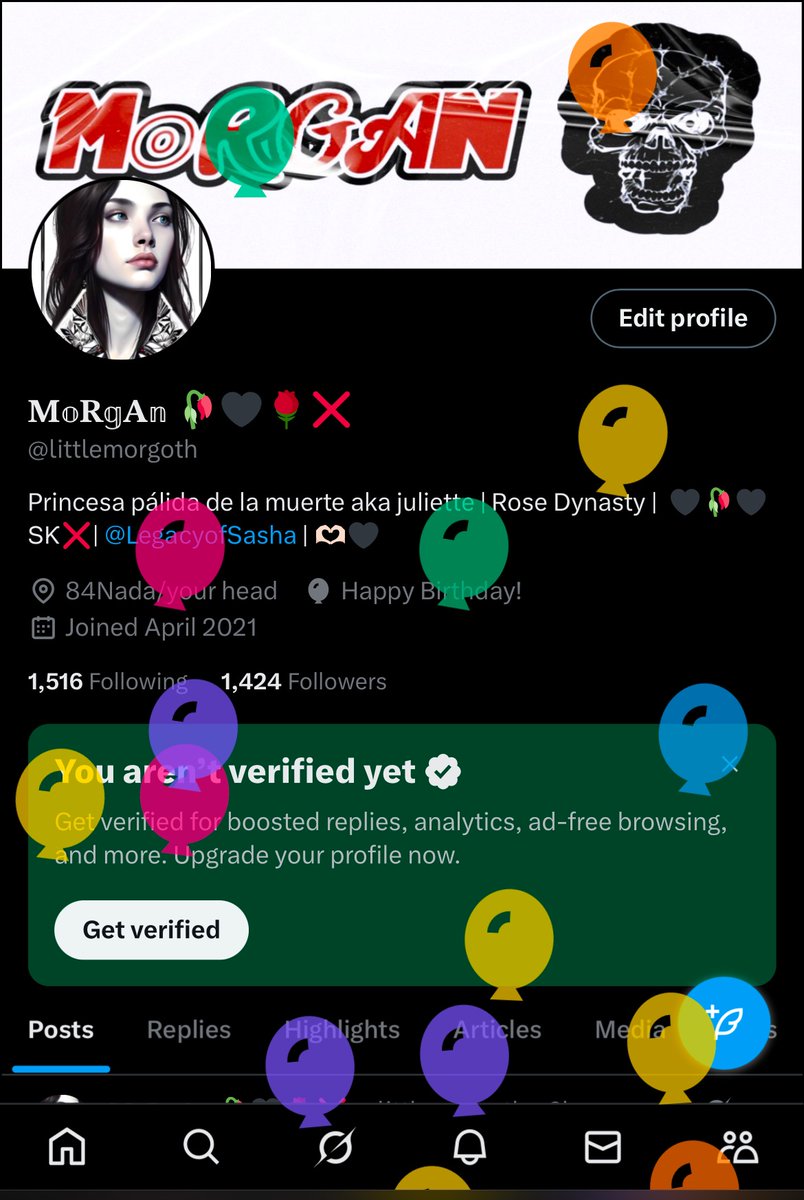 No crazy makeup just plain ol'  2️⃣9️⃣ year old me now. I’m happy to see 29 because I lived a life where living the next minute wasn’t a guarantee, but I’m living better, feeling better, &amp; surrounded myself with better people, so I’m truly blessed. 

Happy fucking birthday me 🎂🖤