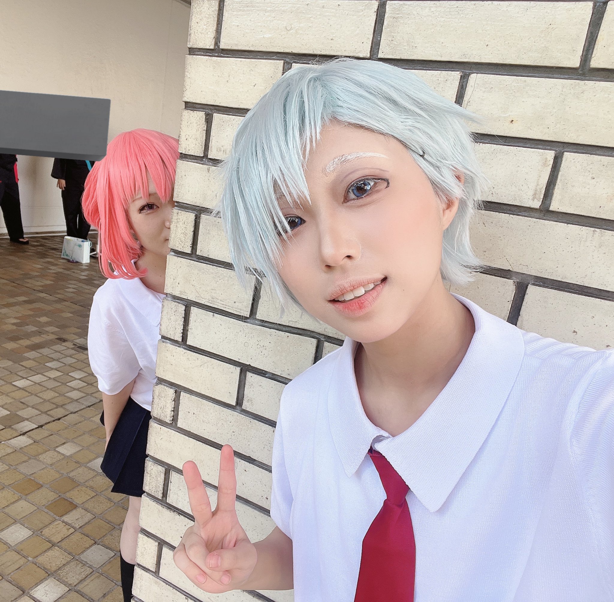 なぎ様 cute🎀🎀🎀 ピンク髪×ハーフツインかわいすぎるᐡ⸝⸝> ̫ <⸝⸝ᐡ