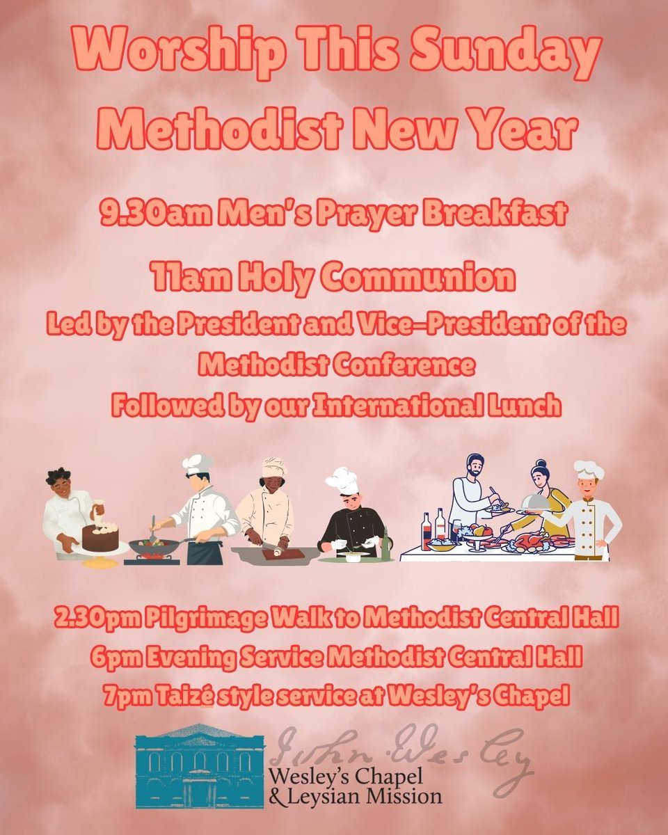 It's Today when we get our Connexional Year off to a good start, why not come and join us today?