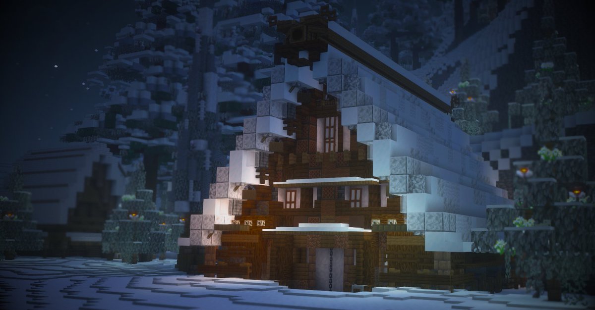 波鯖で合作してきました！
合掌造りいいね～
#minecraft建築コミュ #Minecraftbuilds #波鯖