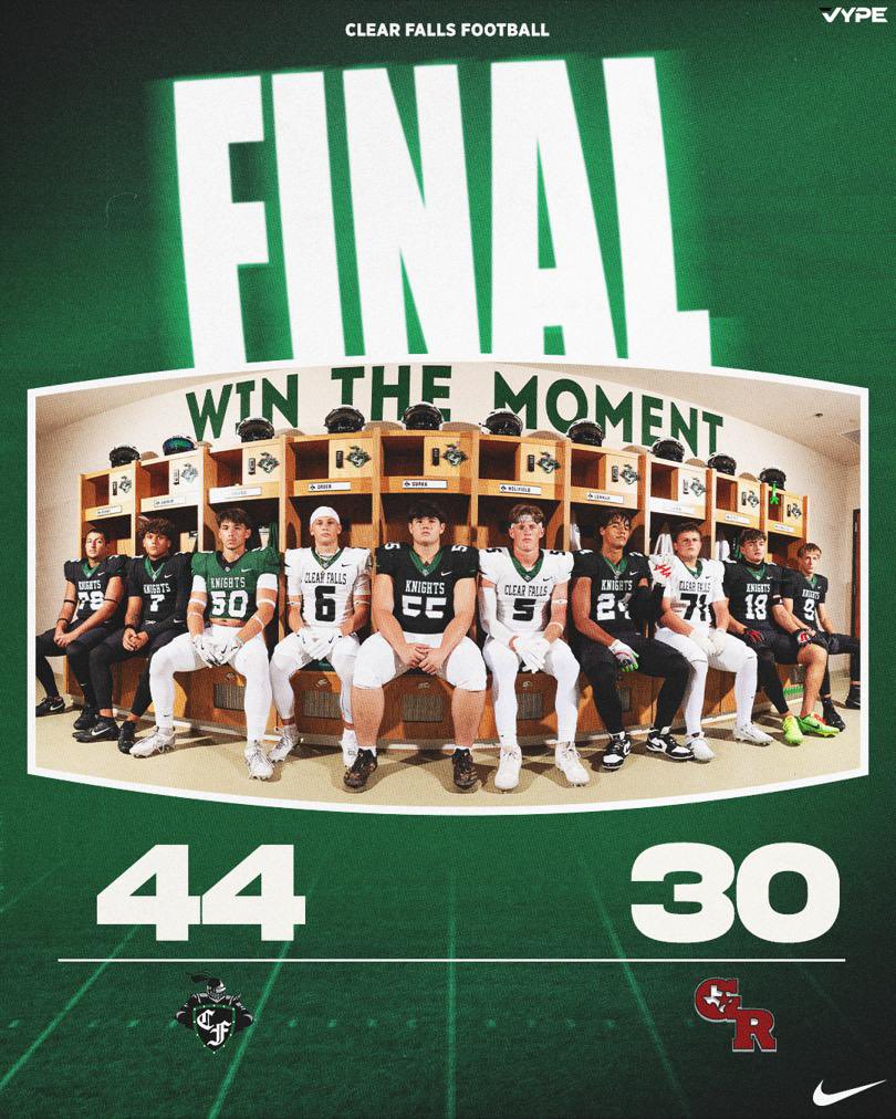 Clear Falls Football (@clearfallsfb) on Twitter photo 