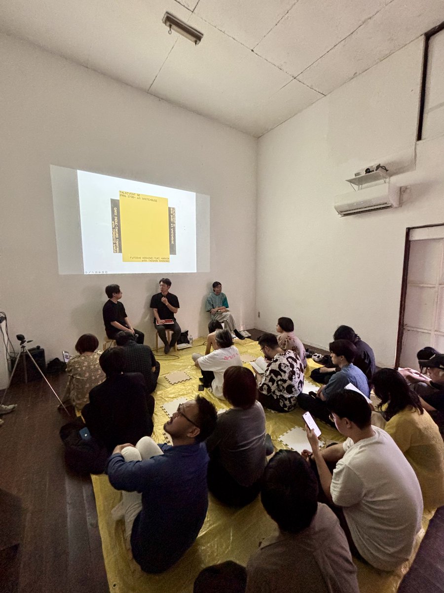 昨日のトークにお越しいただいた皆さま、ありがとうございました！星野太さんとの久しぶりのトークは楽しく、リミナルスペースとドリームスケープの相補的な関係性や、「単位を欠いたスケール」の面白さなどについて議論しました。