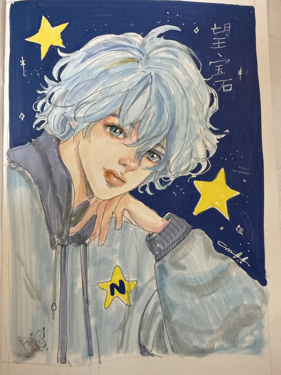 marikitstudios's tweet photo. @Nozomu_Houseki  is a cute inspo https://t.co/YjSzRHAUNY