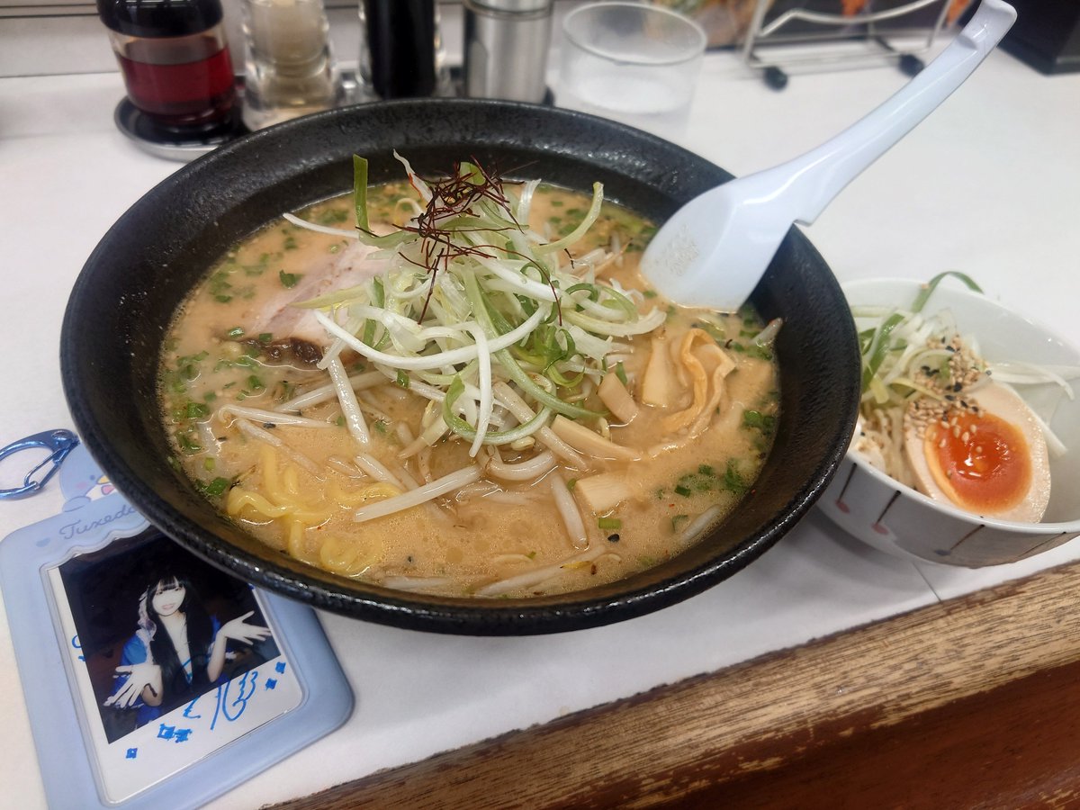 今日は秋田県大館市 斎藤みそ家の香味焙煎味噌ラーメンとミニ味玉どんでした。
ありがとうございました。