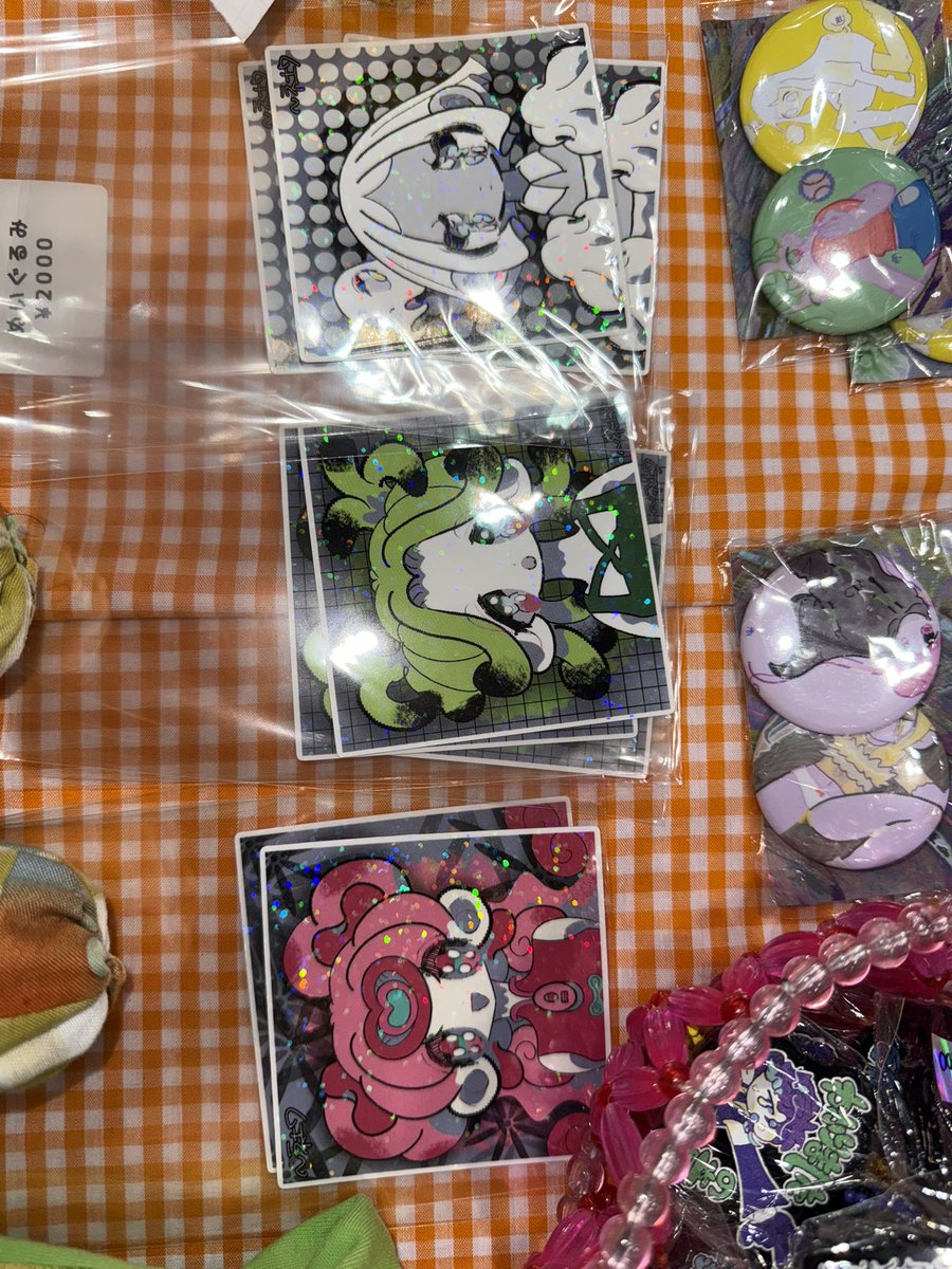 #コミティア153 #COMITIA153 
我ブース平地！
新しいステッカーあります