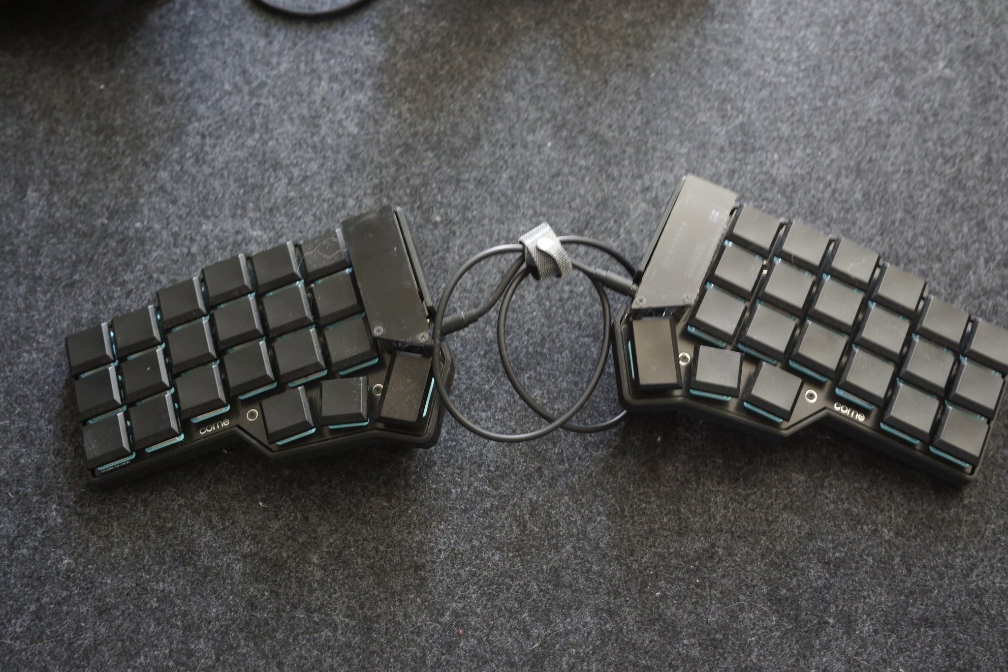 キーボード BLE ProMicro corne 自作キーボードしてみた | 東京科学大学デジタル創作同好会traP