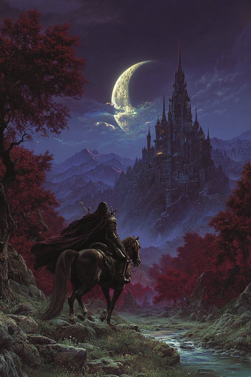 de5imulate's tweet image. ride into the night