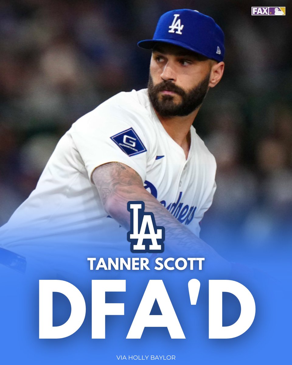 Tanner Scott has been DFA'd again, per <a href="/HollyBaylorMLB/">Holly Baylor</a>