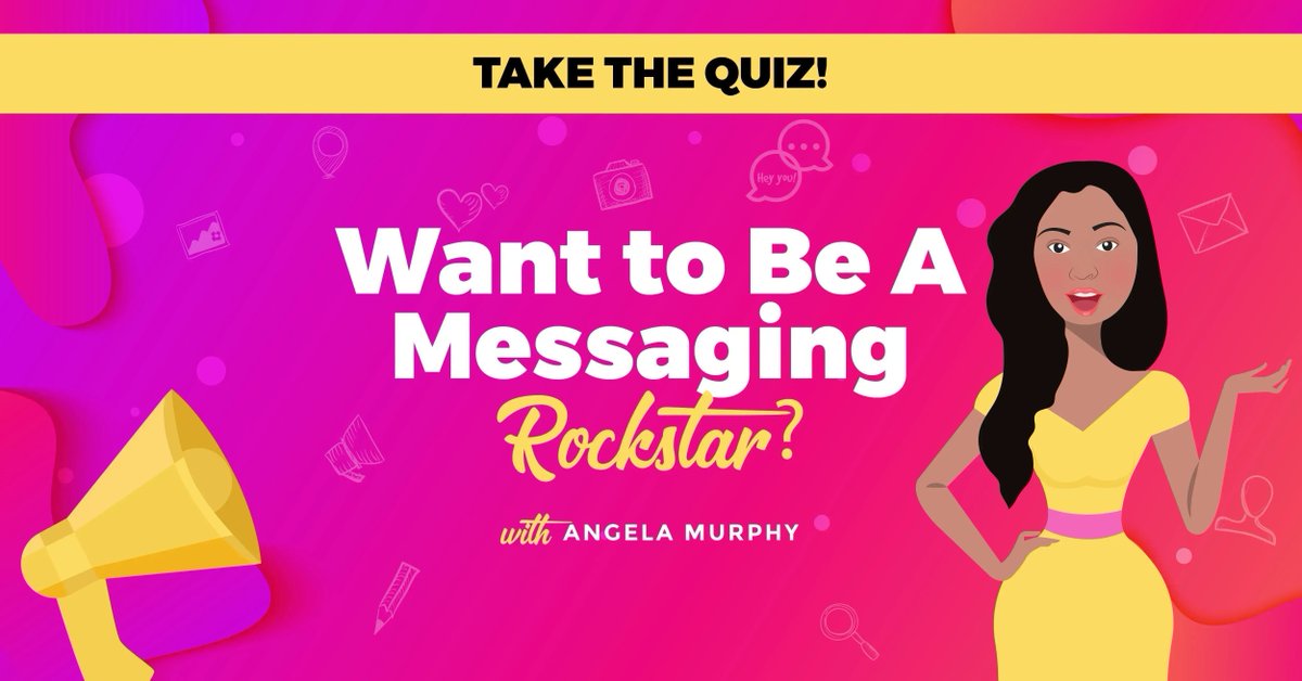 NEW QUIZ! 📝 📒  Want to be a #messaging rockstar? 🤩   Start pouring rocket fuel on your offers with the right messaging. 🩷  Without it, you can limit your success. 😮‍💨  See your score and get tailored advice. 💟 Head to buff.ly/3lKRmt1 to take my brand new #quiz!