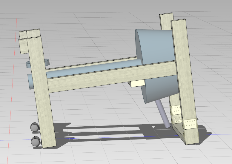Kerotaro_DC2's tweet photo. WR-V車載用の船外機スタンド作成計画にようやく着手。
caDIY3D-XというCADソフトで試作版を設計してみた。まずはこれで試作品を作り、徐々に改善してみる。さて、ジョイフルAKに木材買いに行くかなー。
#WR-V #船外機スタンド #ゴムボート https://t.co/FmQYUaZ2ko