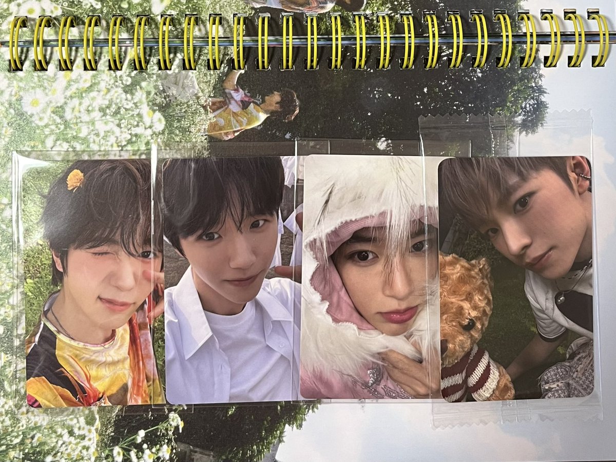 __nochuuu_'s tweet photo. NCT WISH color 
トレカ 交換
タワレコ特典

譲：リョウ、ジェヒ、シオン、ユウシ

求：サクヤ(同種)

郵送での交換希望です💌
気軽にお声掛けください。 https://t.co/iFrgbQqR4V