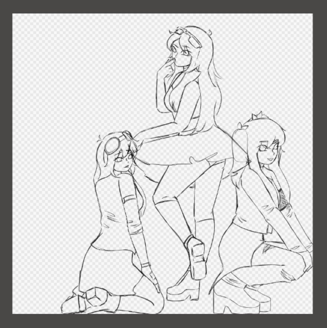 Hoy hice este dibujito (que aun no termino) y me puse a pensar q yo creo que ya puedo abrir comisiones muejejeje (y decir q hay tres estilos de dibujo)