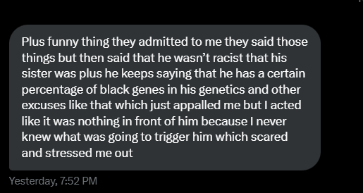 DoomtheGloom's tweet photo. Fuck it this shit should not be tolerated in this community and i'm tired of hearing of new people jazz has lied to no more of this shit lying about your race is insane spread this i don't care this is not okay
#snaccpop #TKaTB #ADSM #SDJ #GOGM #YBG #Dualitygame #visualnovel https://t.co/VgCL4X6nOL