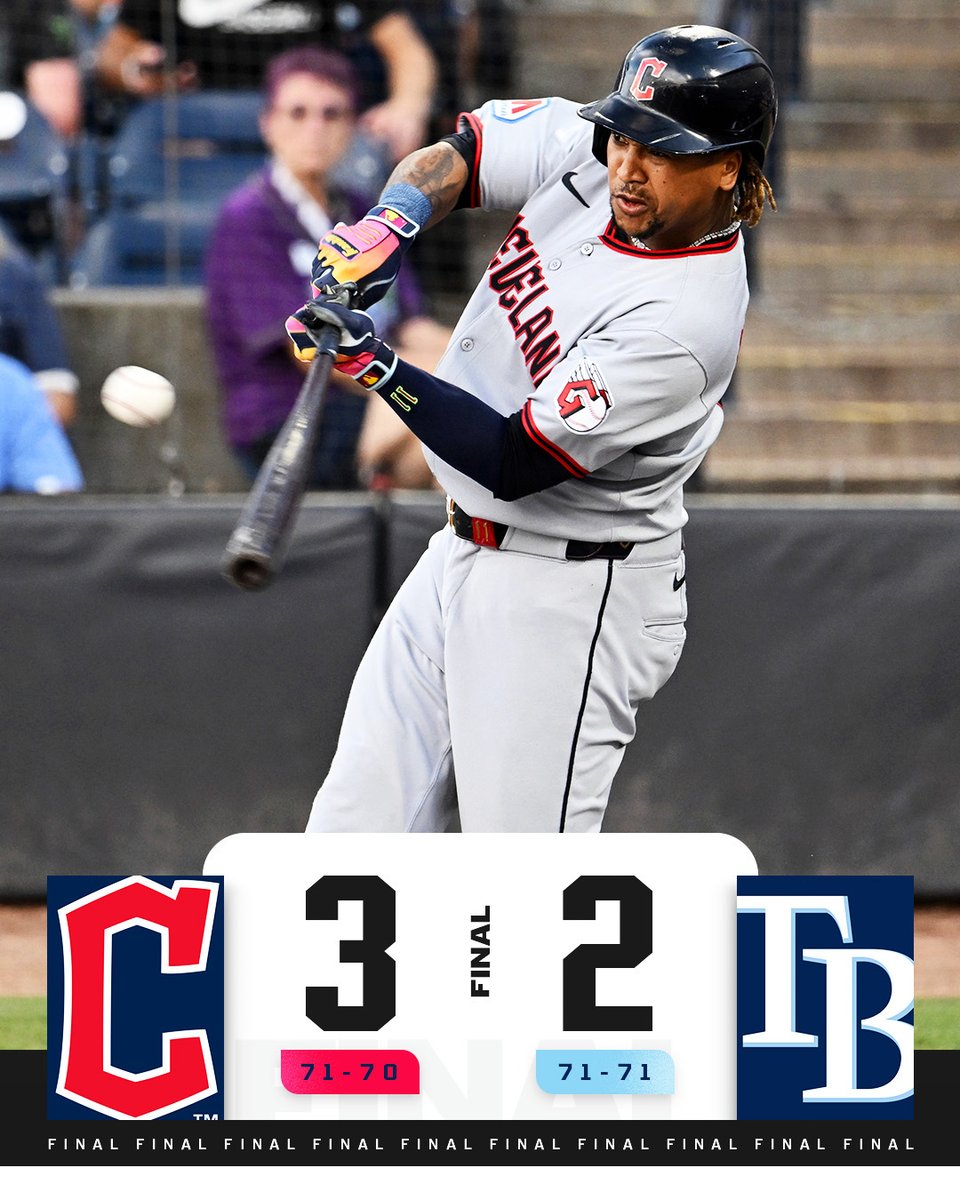 The <a href="/CleGuardians/">Cleveland Guardians</a> score the go-ahead run in the 9th to claim victory over the Rays.