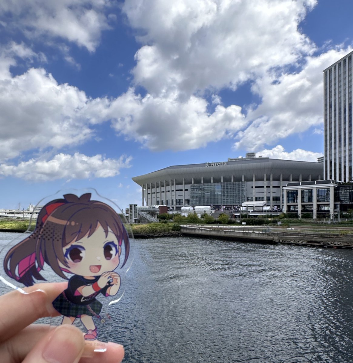 753pr's tweet photo. いよいよ大千秋楽！
現地で見届けるぞ！
 #デレステ10thツアー千秋楽_day2 https://t.co/5j93NPUOyS