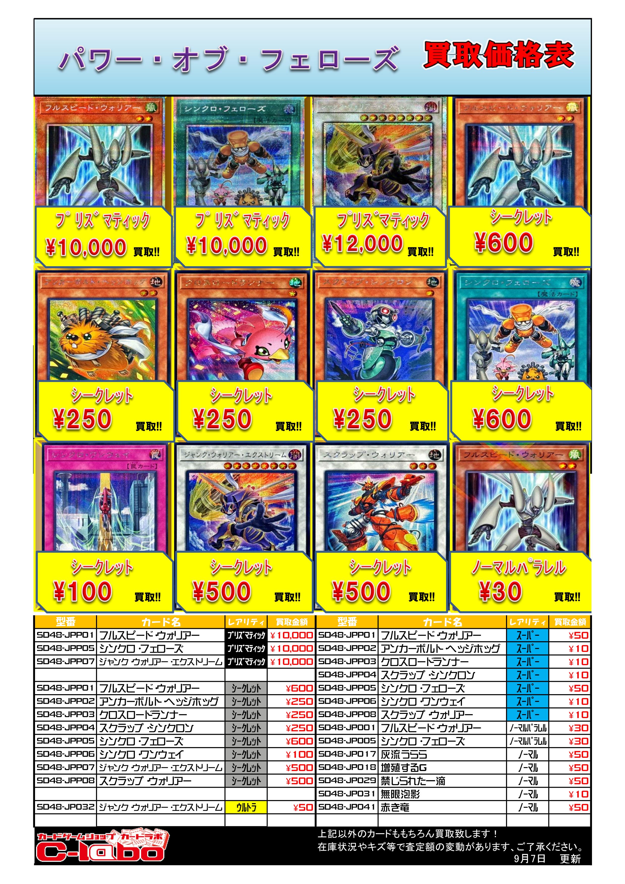 遊戯王　パワーオブフェローズ　フルスピードウォリアー　プリズマシク、シークレット フルスピード・ウォリアー プリズマティックシークレット - メルカリ