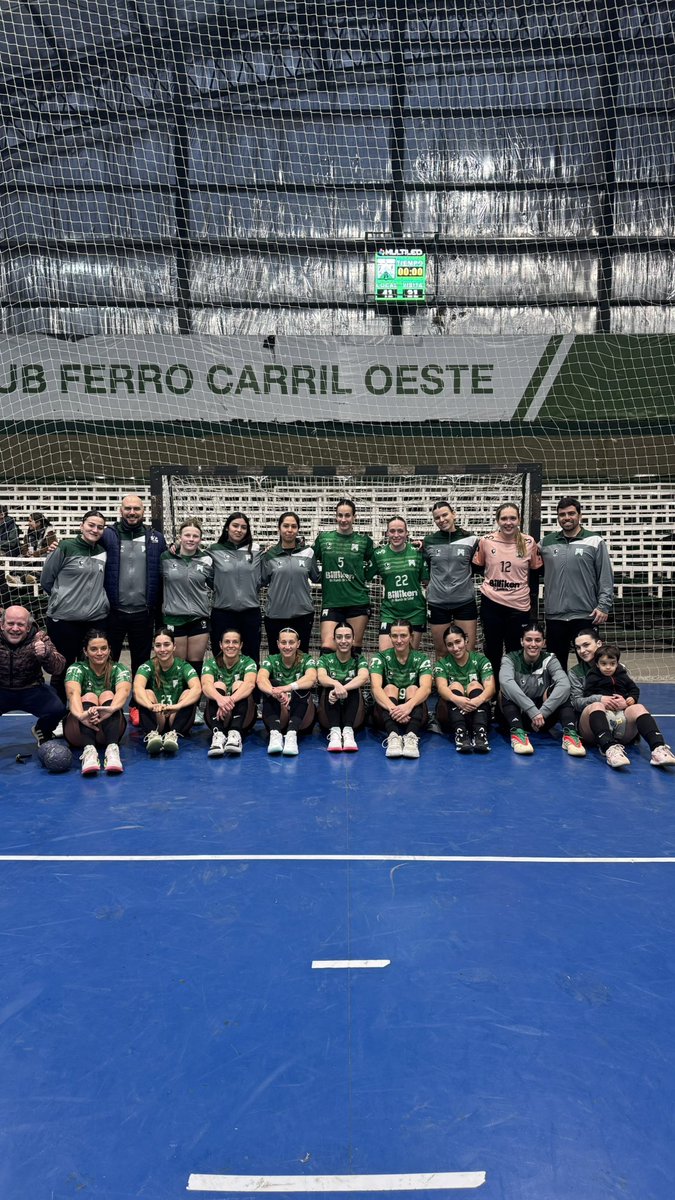 Sábado de +3 💚

Fecha 5 : Ferro 41 - 21 mitre 💪🏻