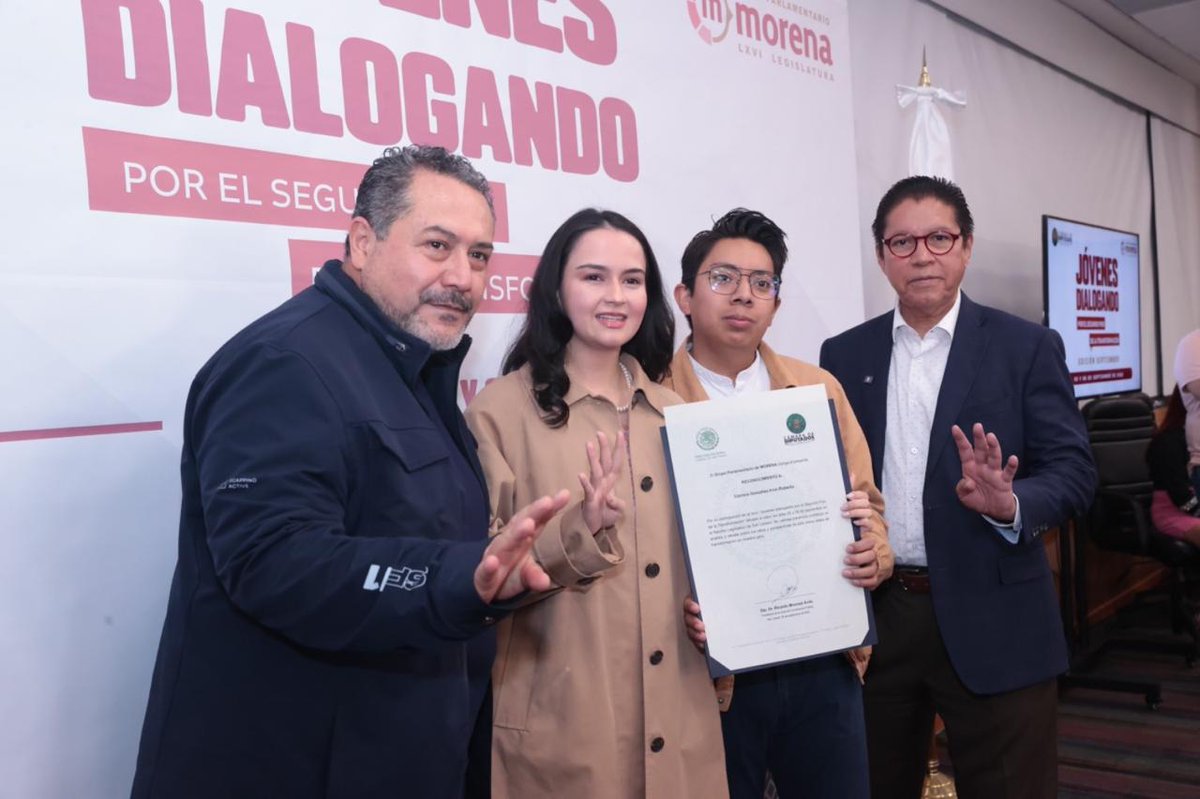 Hoy, en representación del Dr. Ricardo Monreal, tuve la oportunidad de platicar con las y los jóvenes en “Jóvenes Dialogando por el Segundo Piso de la Transformación”. ✨
#RGV #Tamaulipas #Morena