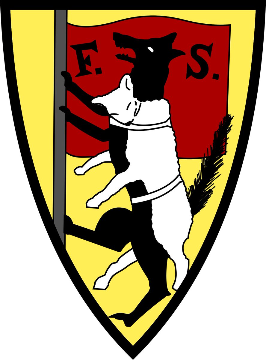 This is the coat of arms for a prominent organization the British prime minister and about 140 British MPs belong to, the Fabian Society.