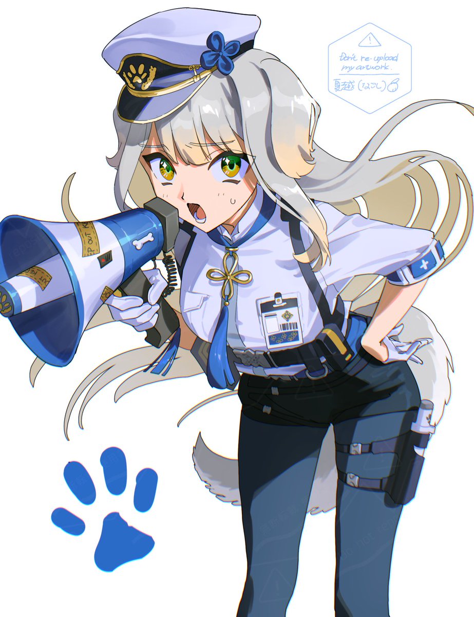 リクエスト「栞葉るりさん🚓🐾」
#栞葉書