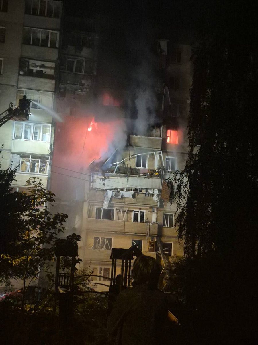 NAFOvoyager's tweet image. Kyiv, two people killed — a young woman and a child under 1 year old.

Why does the international community still allow russian terrorism to exist???