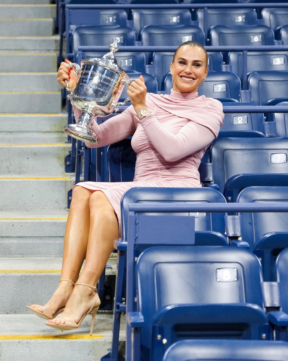 usopen's tweet image. Champion glamour 🏆