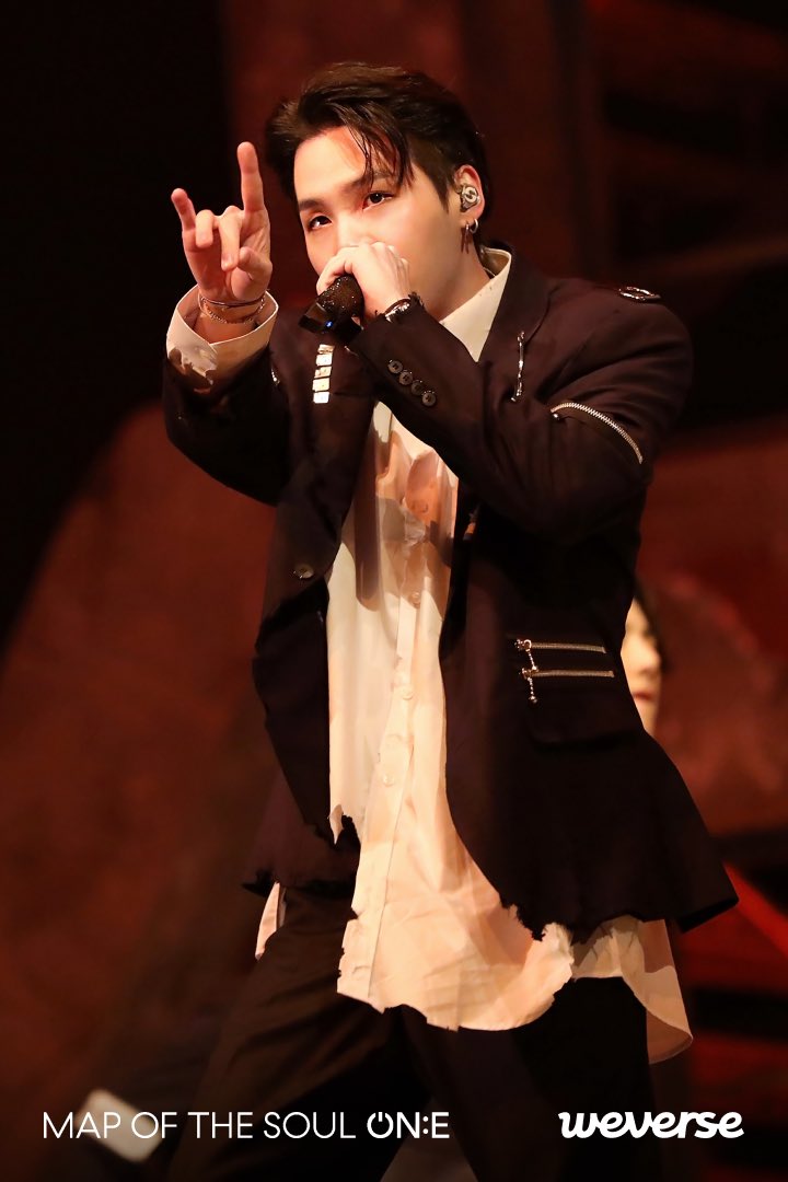 #SUGA - BTS MAP OF THE SOUL ON:E CONCERT Official Photo