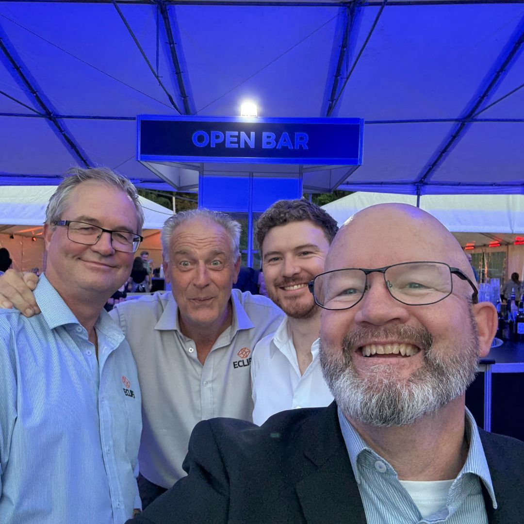 ECLIPS_Eng's tweet image. #MSPO final day Friday. Thanks again to #TeamDefenceAustralia for the assistance, encouragement and guidance. Invaluable for an #SME like ours. Included are photos at the MSPO Garden Party Networking function. Time to relax with the company of fellow exhibitors. Na zdrowie!