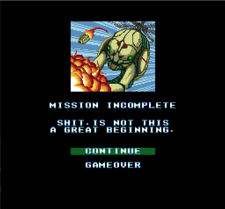 porkytheunique's tweet photo. Well these game over screens on #TurboGrafx16 are something else 🤔 I'm not complaining though. Loving it! #Retro #RetroGaming #TwitchStreamer https://t.co/8VIuGzHfcv