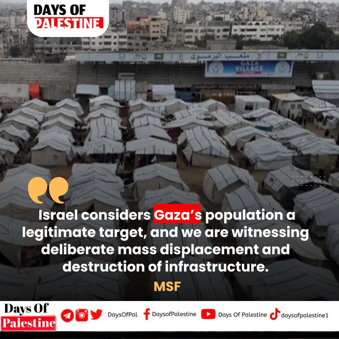 MSF emphasised the urgent need for international attention to the humanitarian crisis unfolding in Gaza, highlighting the deliberate targeting of civilians and essential infrastructure by Israeli forces.