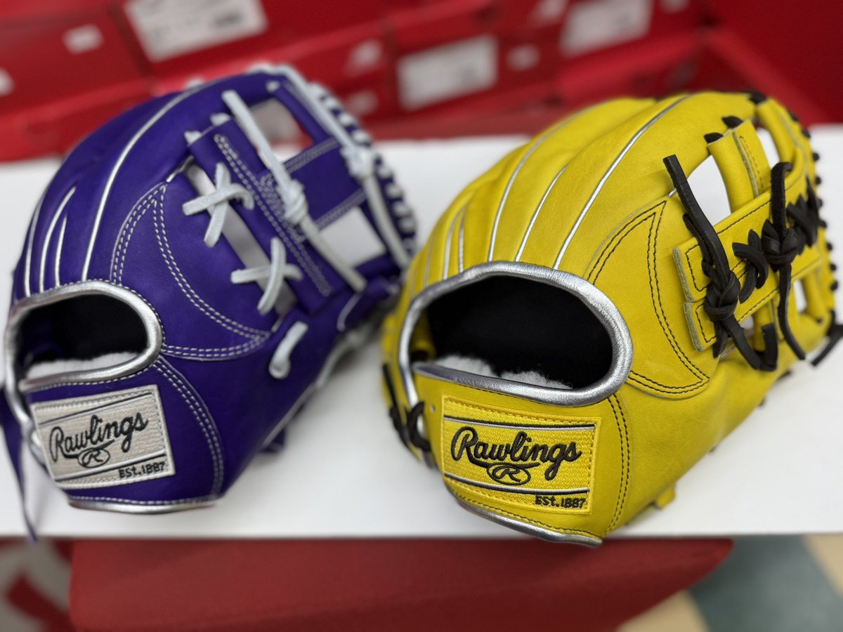 硬式グローブ 山本由伸風オリジナルウェブ Rawlings 硬式グローブ 山本