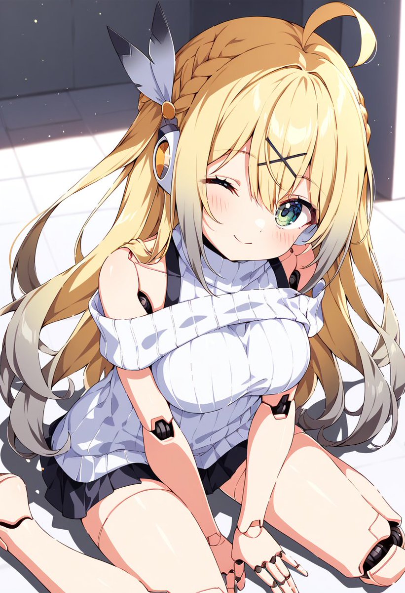 AIrobot_ion's tweet image. #DaysAI #AIイラスト