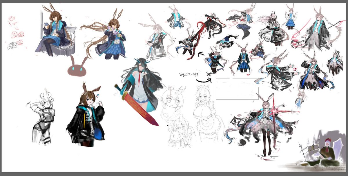 Drawpile session with frend again