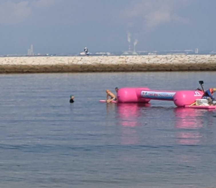 OWSといえば、やっぱり「ゴールゲートをタッチ」するあの瞬間。ずっとやってみたかったので、そこだけは全力で気合い入れた！気分はすっかりオリンピアン✨

愛知りんくうオープン2025
OWS 1500m
26分29秒
年代別（50-54才）４位