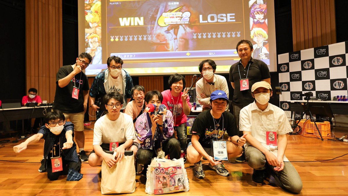 Tama_FGC's tweet photo. 昨日はアニメタマクラ2025に
参加して頂きありがとうございました
府中という土地まで来てくれた海外の方や
関西の方から来てくれた方もたくさんいました
また来年もオフ大会で皆さんにお逢い出来たら幸せです
Photo @Fuze_Meg 
#アニメタマクラ 
#アイアンサーガVS
#カプエス2
#DBFZ
#UMvC3 https://t.co/rYIpzPBJya