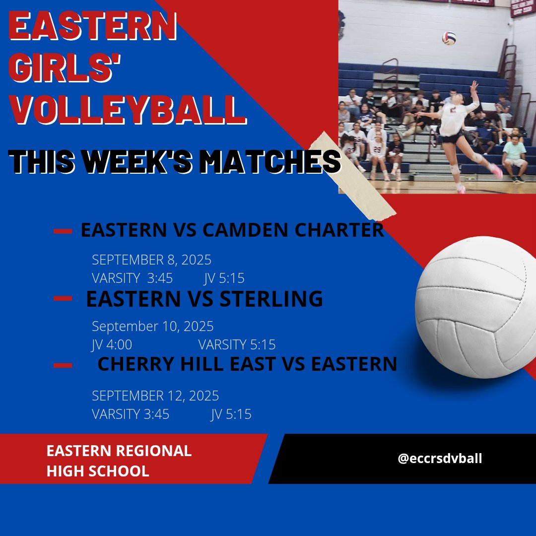Eastern Volleyball tweet media