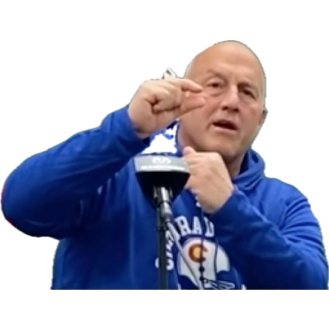 CSURamsFan's tweet photo. @KevSportsBurner Decent recruiter, awful play caller, worse HC. Missed by this much… https://t.co/28uzq89Fqr