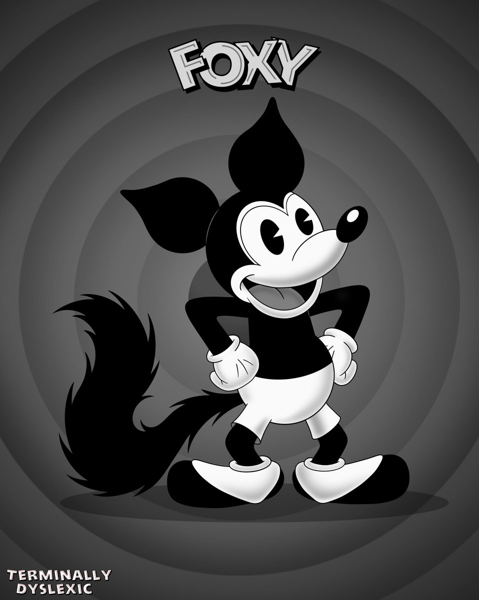 Mickey Who? Nah, This is Foxy. A totally distinct original